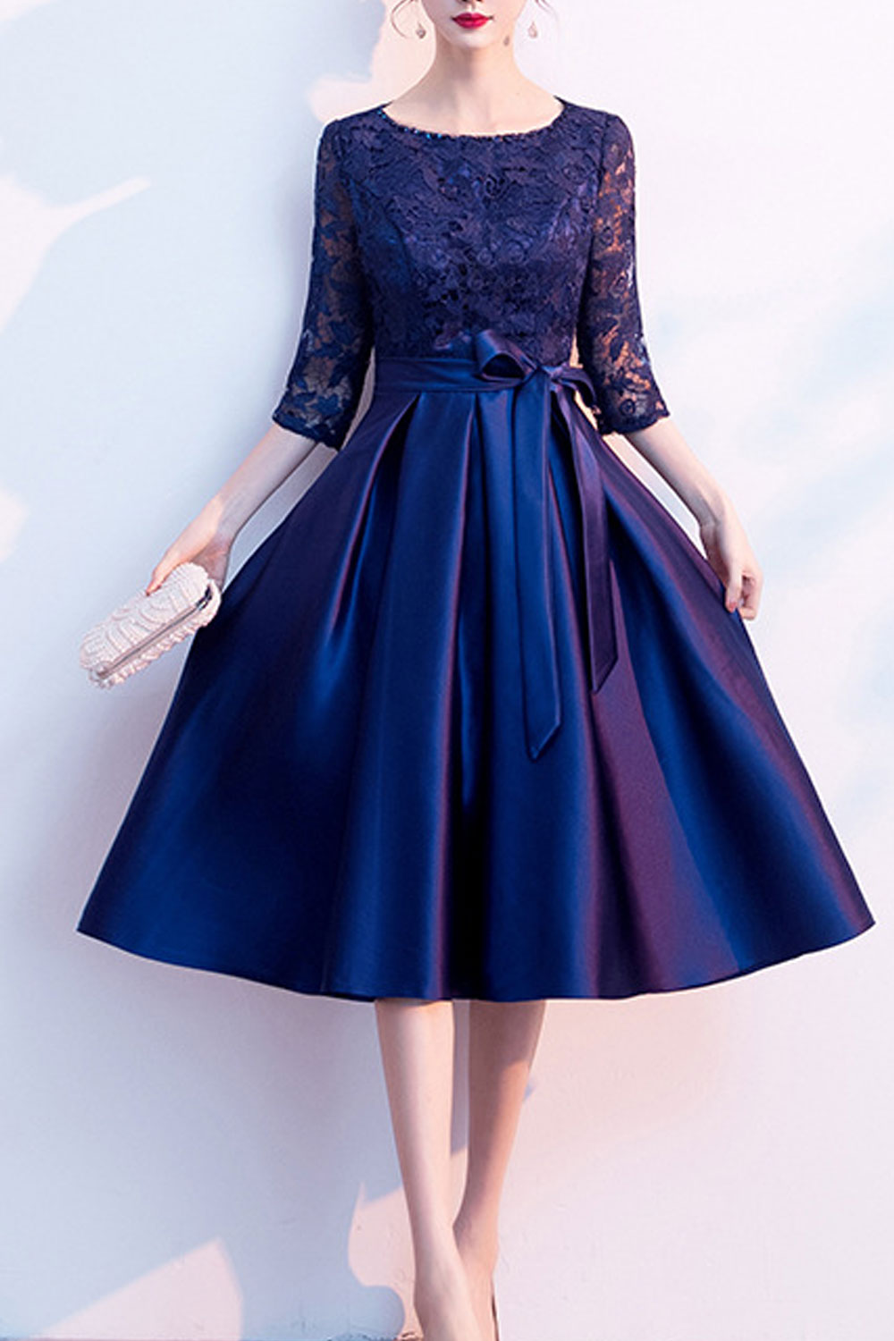 Elegant Royal Blue Evening Dress for Women – Versatile High-End Gown for Weddings, Banquets & Everyday