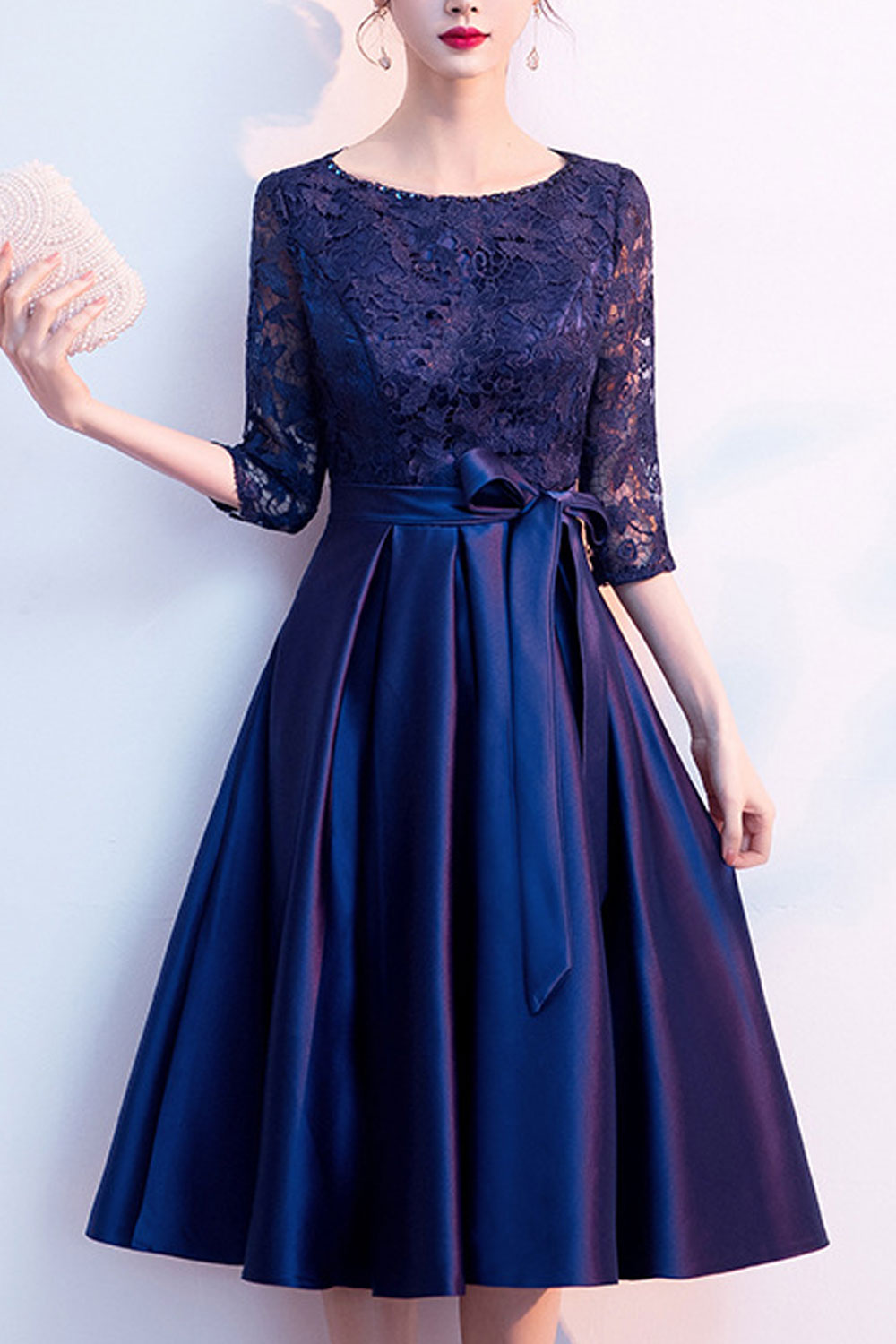 Elegant Royal Blue Evening Dress for Women – Versatile High-End Gown for Weddings, Banquets & Everyday