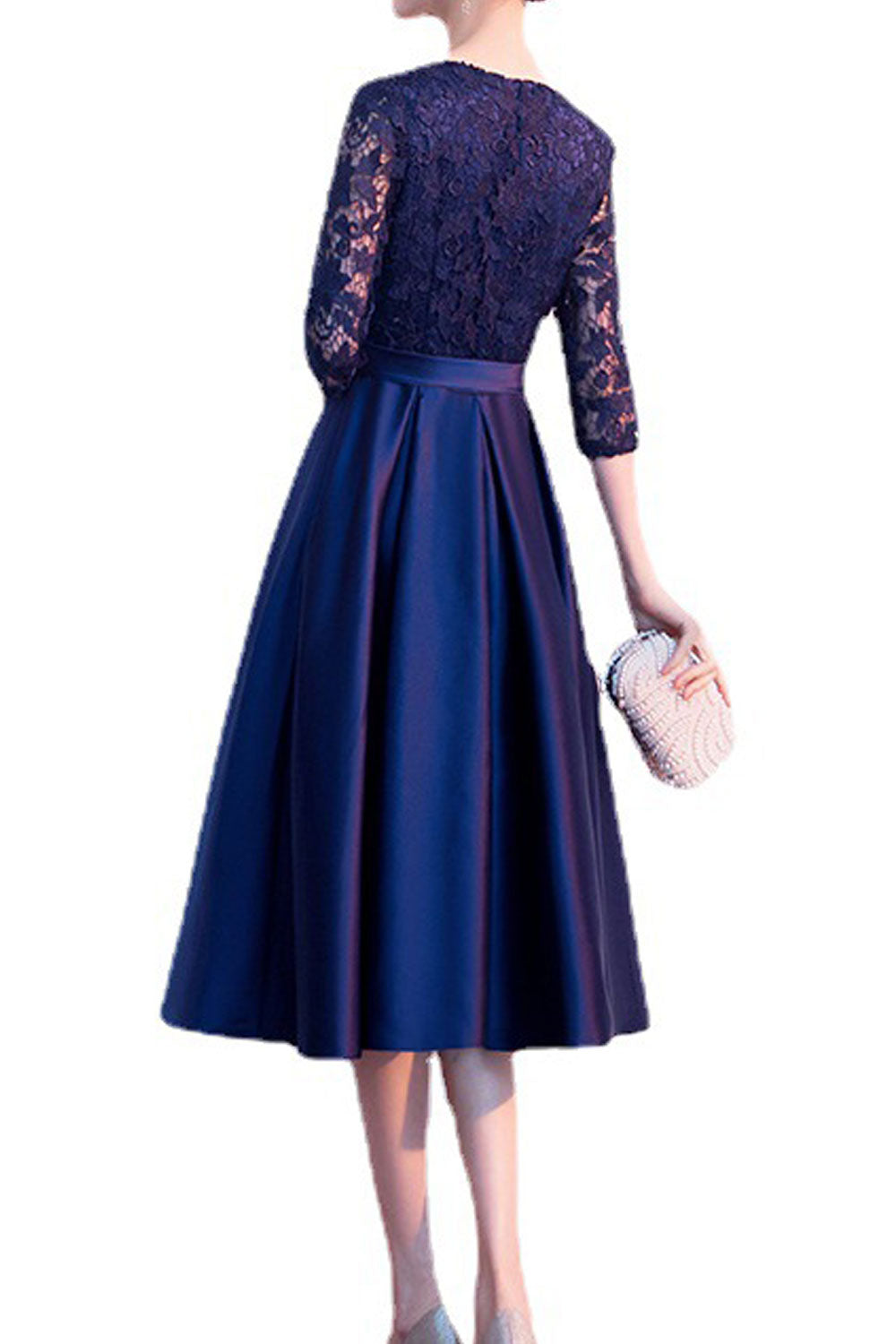 Elegant Royal Blue Evening Dress for Women – Versatile High-End Gown for Weddings, Banquets & Everyday