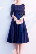 Elegant Royal Blue Evening Dress for Women – Versatile High-End Gown for Weddings, Banquets & Everyday