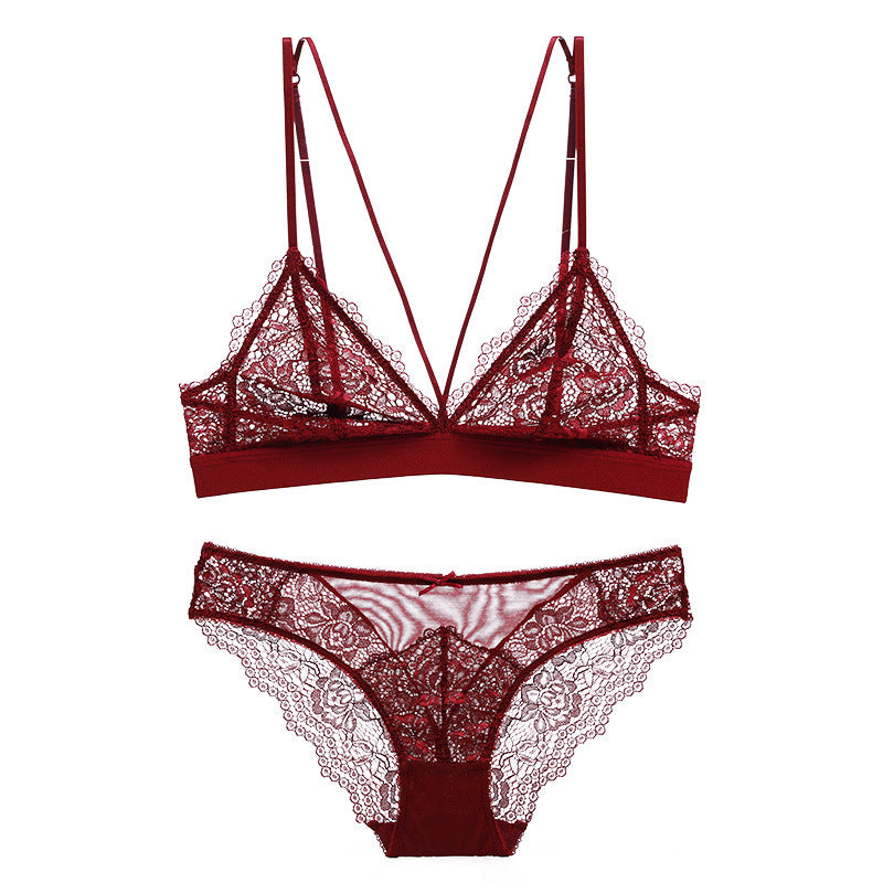 Summer Breeze Lace Backless Bra Set – Light as Air, Bold in Beauty