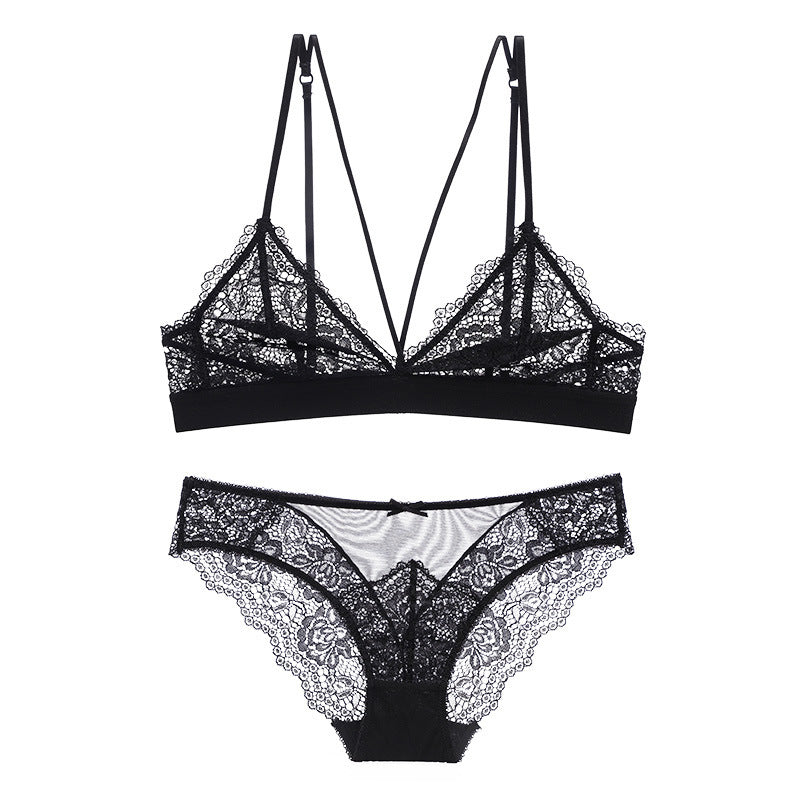 Summer Breeze Lace Backless Bra Set – Light as Air, Bold in Beauty