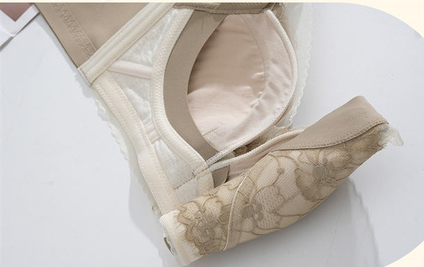 LuxeLift Wireless Lace Bra – Adjustable, Sexy, and Seamlessly Supportive