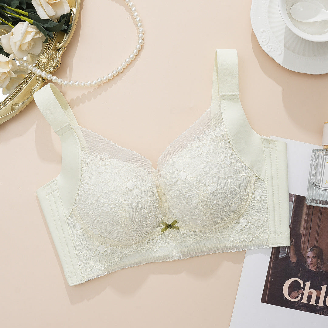 LuxeLift Wireless Lace Bra – Adjustable, Sexy, and Seamlessly Supportive