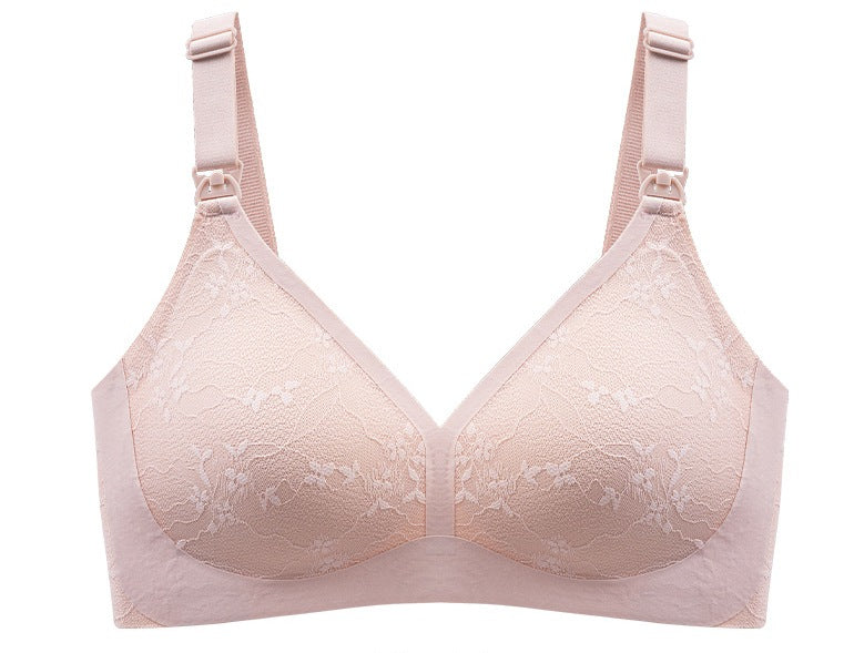 Women MamáEase™ Wireless Nursing Bra – Comfort, Support & Easy Feeding