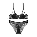 Women's Lingerie Lace Bra Set – Pure Desire Seamless Small Breast Push-Up Bra