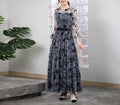 Elegant Long Evening Dress for Women – Slim Fit Banquet & Performance Gown for Adult Chorus or Formal Events