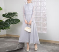 2025 New Fairy-Inspired Evening Dress for Women – Elegant Long Sleeve Banquet Host Gown