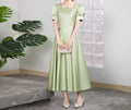 New French Evening Dress for Women – Elegant Banquet Party Gown, Temperament Host Outfit, Daily Chic Wear