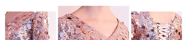 Radiant Luxe Golden Satin Dress – Elegant New Style for Women