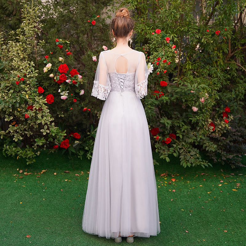 Elegant Minimalist Summer Host Dress for Women – High-End Sister Group Style Skirt