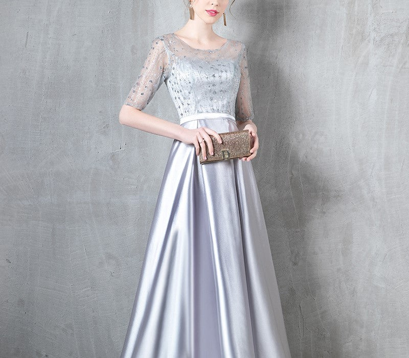 2025 New Gold Evening Dress for Women – Elegant Solo Performance Gown for Art Exams, Banquets, Hosting, and Chorus Stage Events