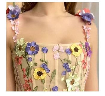 New Summer Slim Evening Dress – Elegant Banquet & Bridesmaid Gown for Women | Annual Meeting Formal Dress