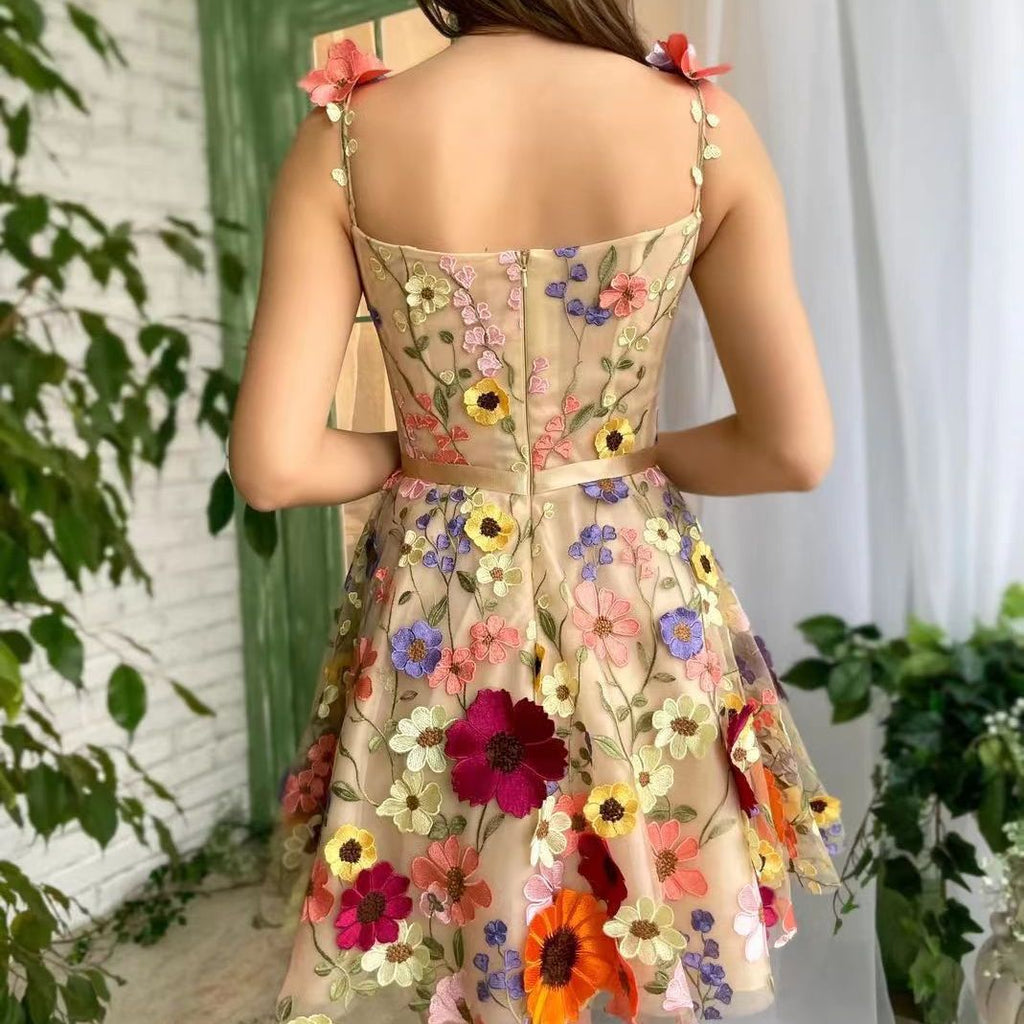 Women's Lace Evening Dress – Elegant Celebrity Style Short Party Dress for Daily & Special Occasions