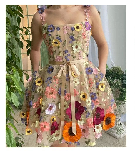 Women's Lace Evening Dress – Elegant Celebrity Style Short Party Dress for Daily & Special Occasions