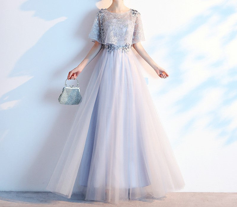 Plus Size Elegant Evening Dress for Women – Slimming High-End Gown for Engagement, Banquet, Bridesmaid, Art Exam | Fat MM Formal