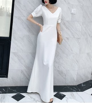 New Black Evening Dress for Women – Elegant Long Gown for Banquets, Annual Meetings, and Celebrity Events
