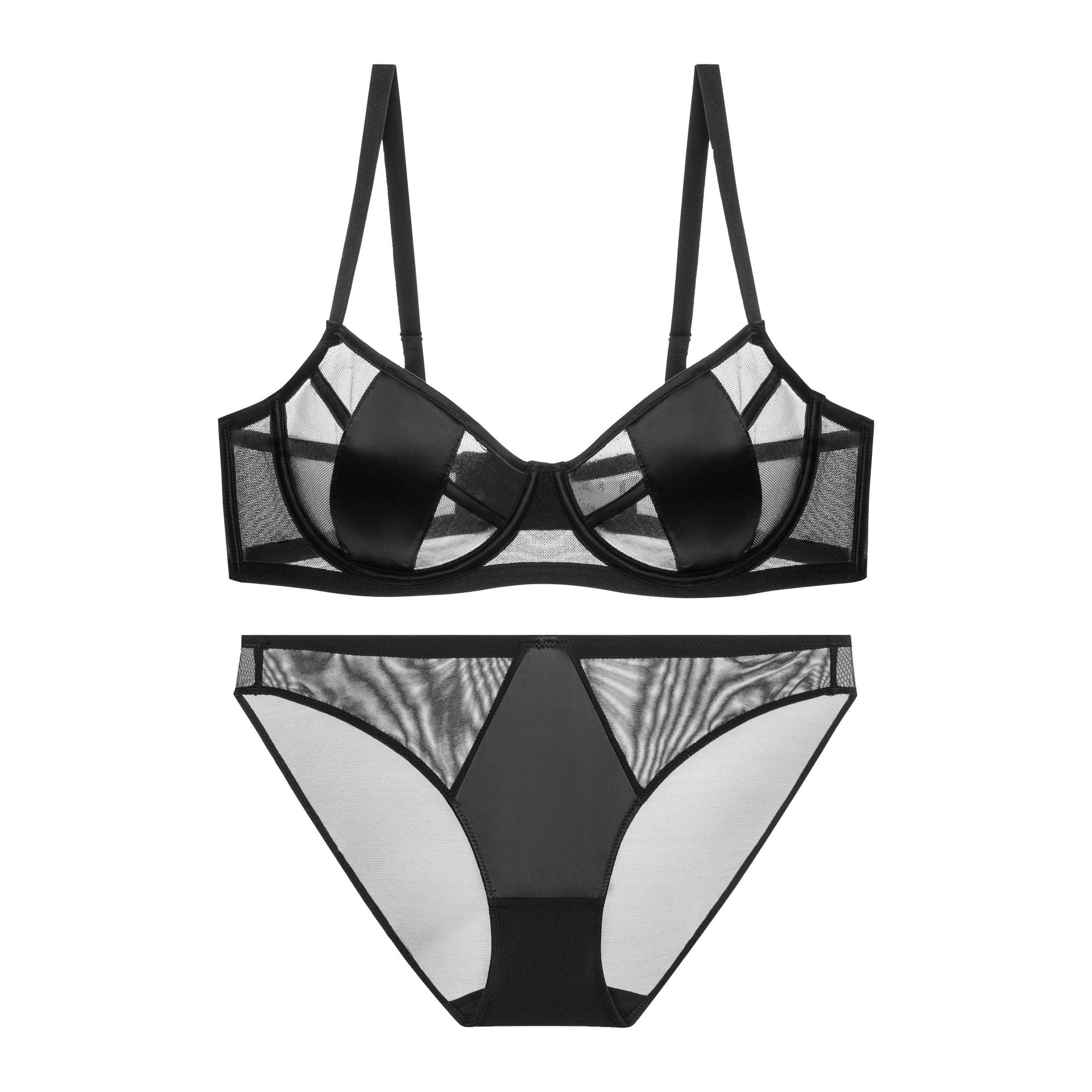 Summer Desire™ Ultra-Thin Breathable Bra Set – Light Support for Big & Small Busts