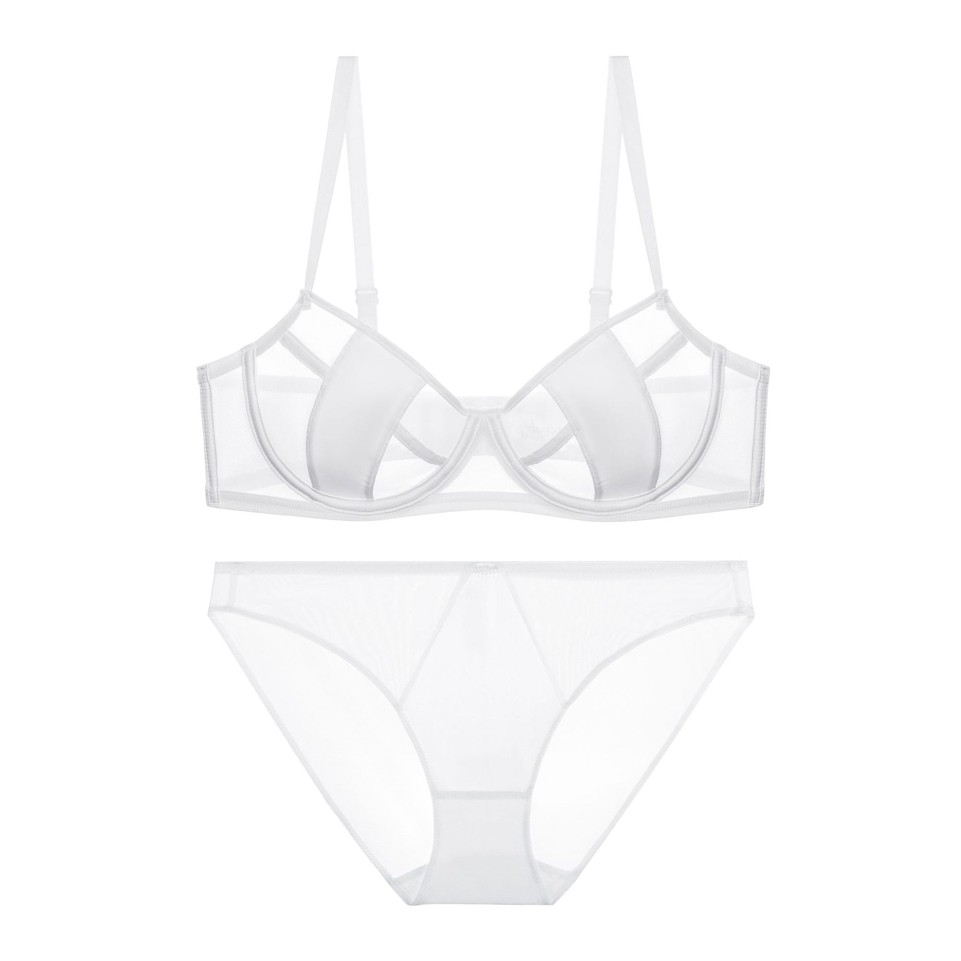 Summer Desire™ Ultra-Thin Breathable Bra Set – Light Support for Big & Small Busts