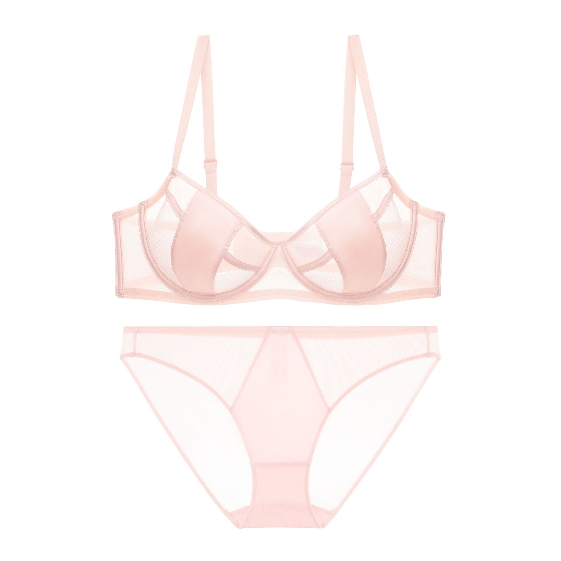 Summer Desire™ Ultra-Thin Breathable Bra Set – Light Support for Big & Small Busts
