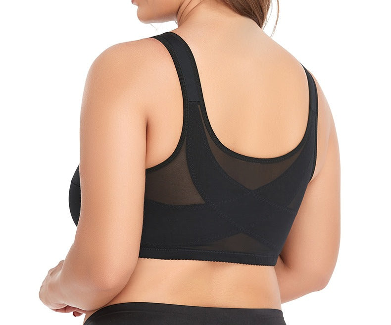 Plus Size Wireless Lace Bra – Ultra-Thin Large Cup Comfort Lingerie