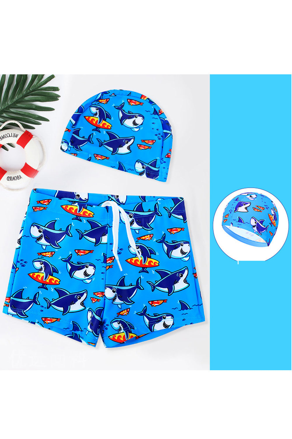 Baby Toddler Boys Elasticated Cartoon Printed Cute Summer Swimwear Short