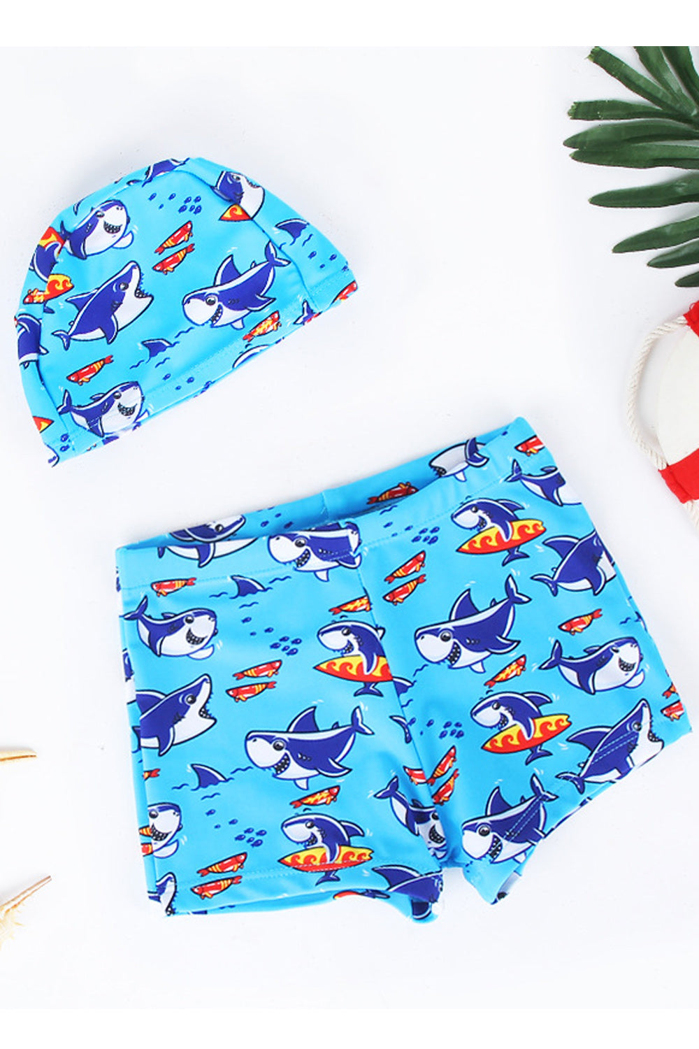 Baby Toddler Boys Elasticated Cartoon Printed Cute Summer Swimwear Short
