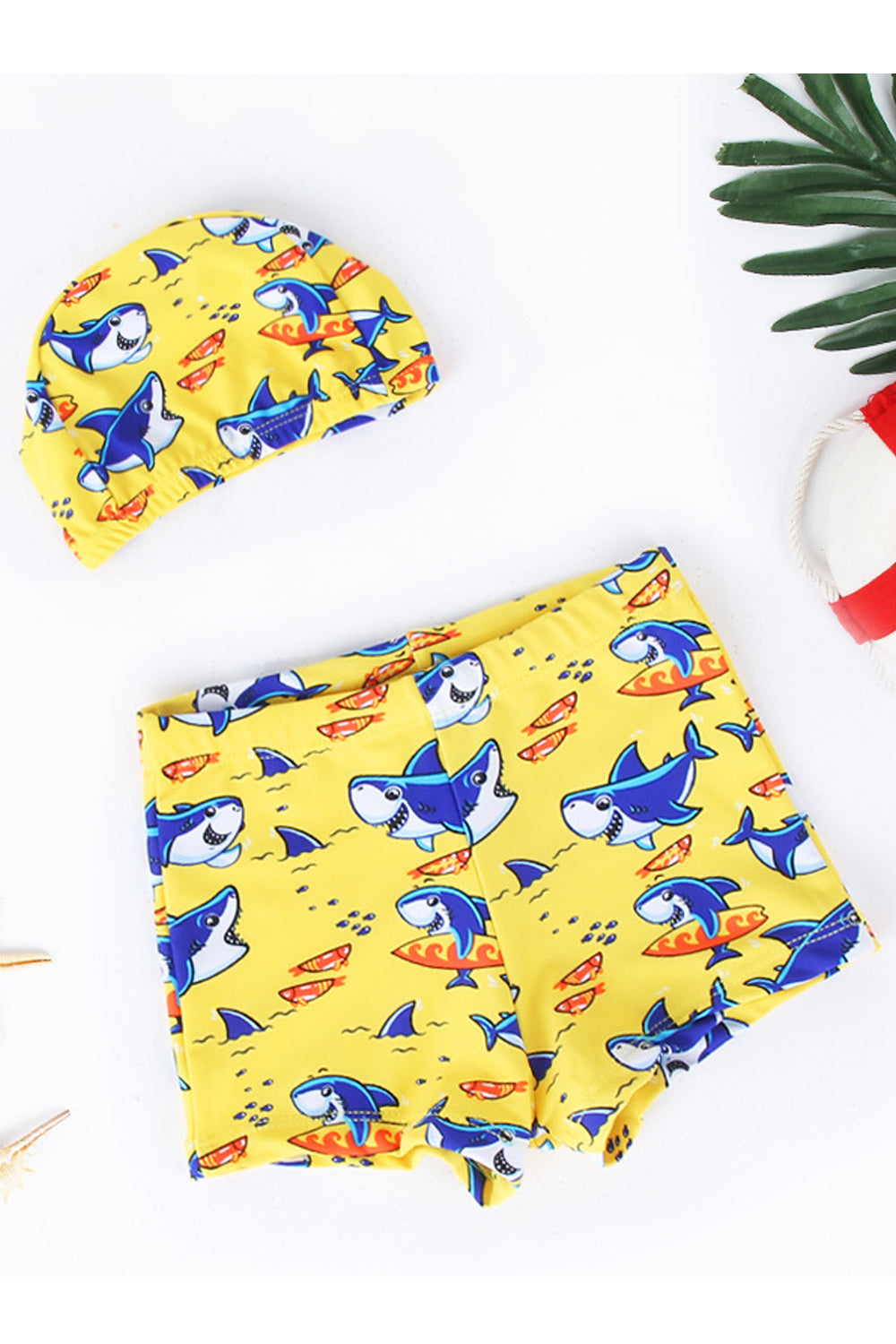 Baby Toddler Boys Elasticated Cartoon Printed Cute Summer Swimwear Short
