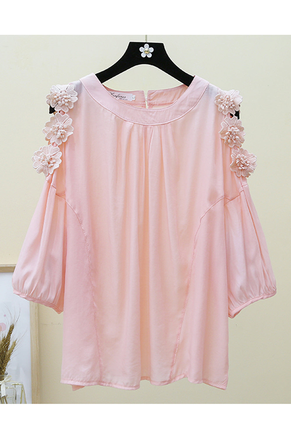 Women Easy Round Neck Elegant Solid Colored Summer Sleeveless Chiffon Shirt