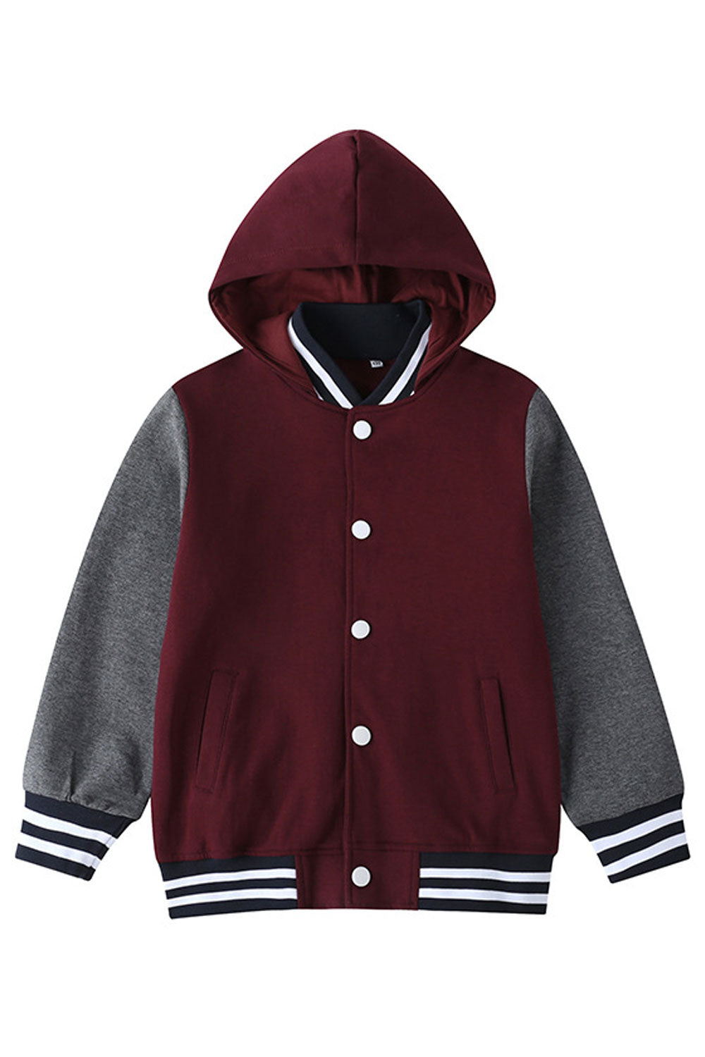 Women Long Sleeve Button Down Fashion Hoodie