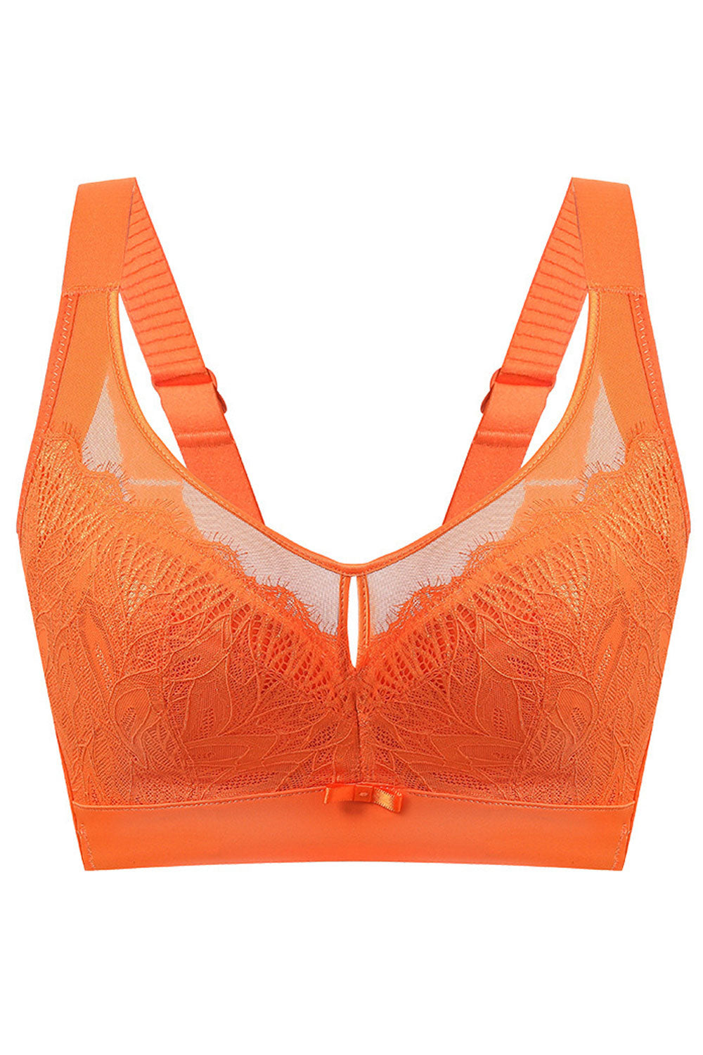 Women Plus Soft Ring Thin tube top Underwear Bra