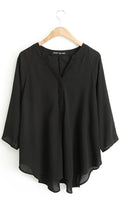 Women's Bat Sleeves V-Neck Shirt