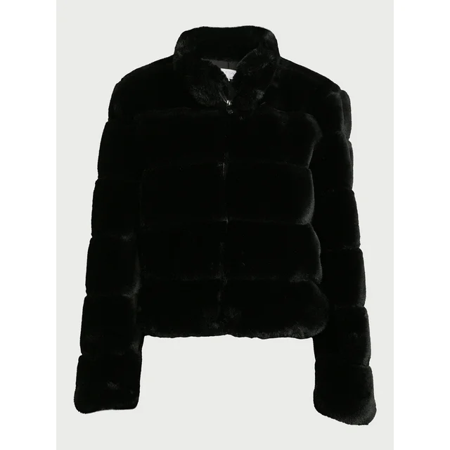 Women's Faux Fur Chubby Winter Jacket