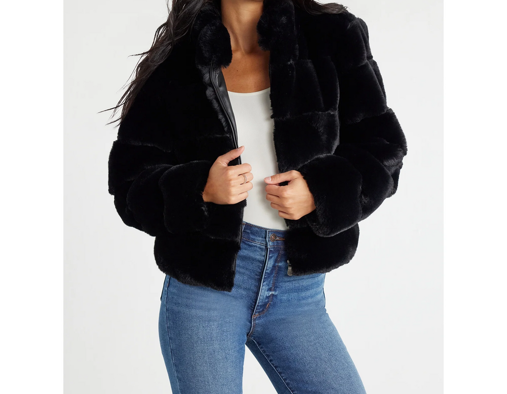 Women's Faux Fur Chubby Winter Jacket