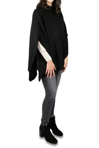 Womens Cable Knit Poncho Size Large/Extra Large