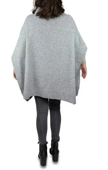 Womens Cable Knit Poncho Size Large/Extra Large