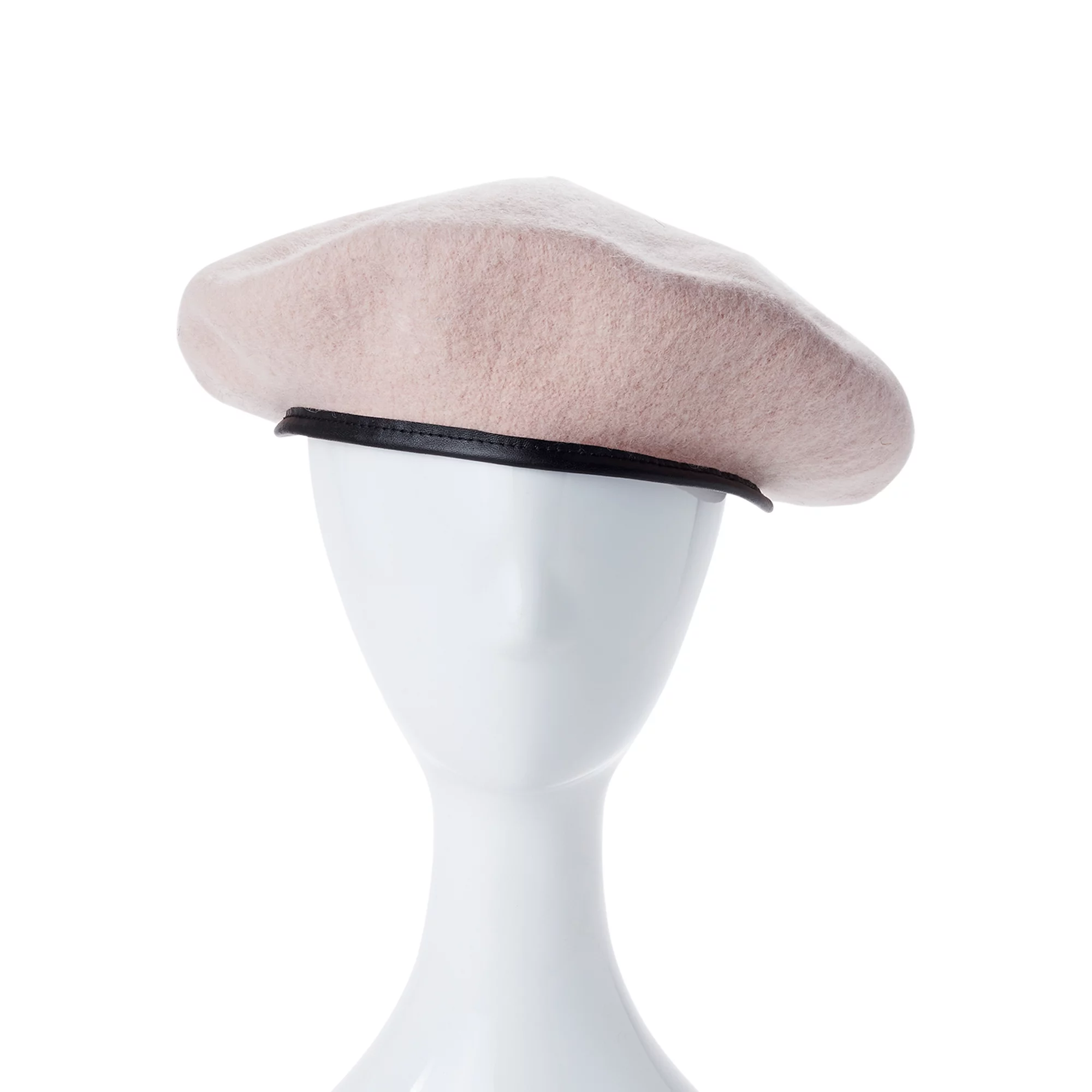Women’s Leather Trim Beret