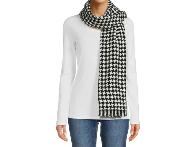 Women’s Houndstooth Blanket Scarf ZB077