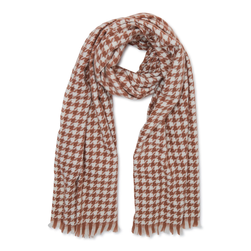 Women’s Houndstooth Blanket Scarf ZB077