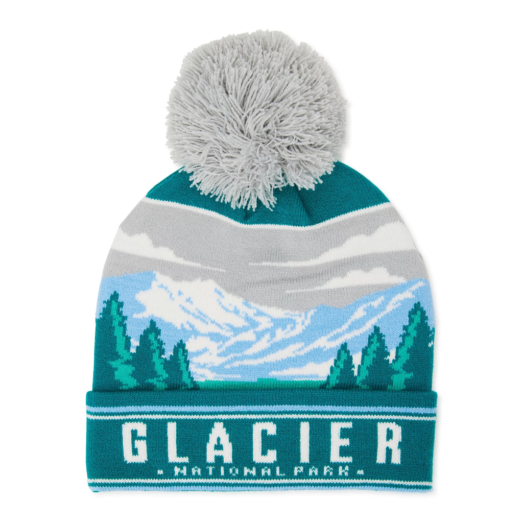 Women's National Parks Beanie Hat with Pom Pom