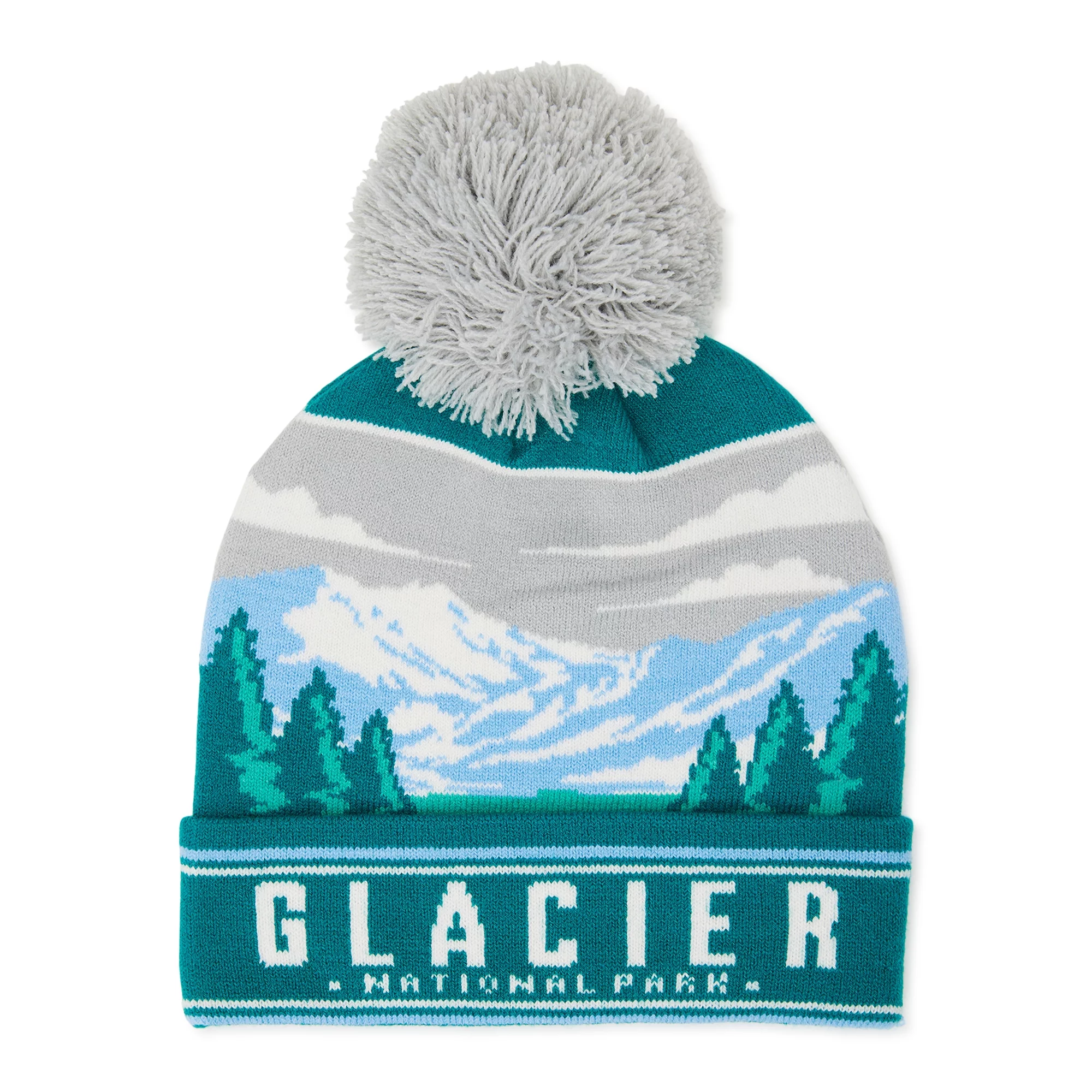 Women's National Parks Beanie Hat with Pom Pom