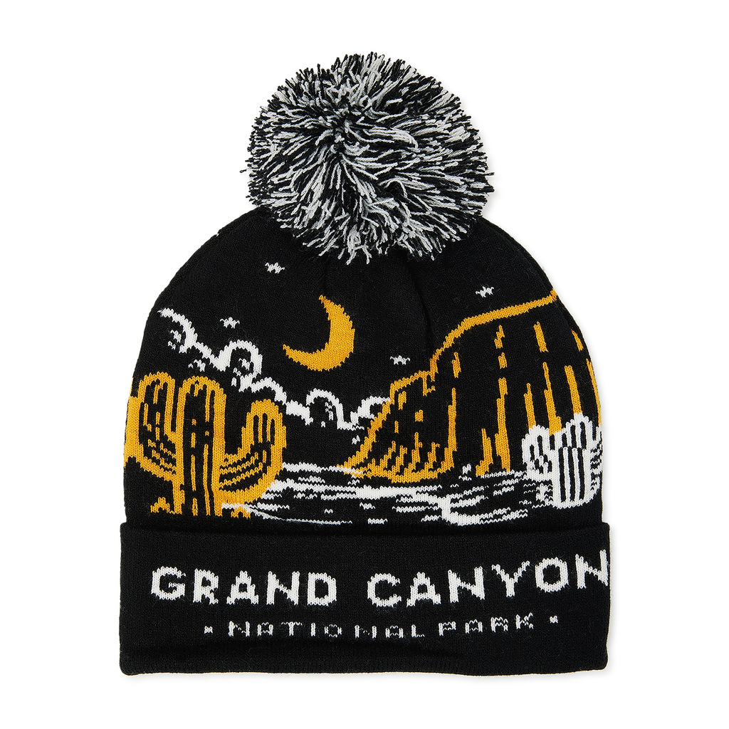Women's National Parks Beanie Hat with Pom Pom
