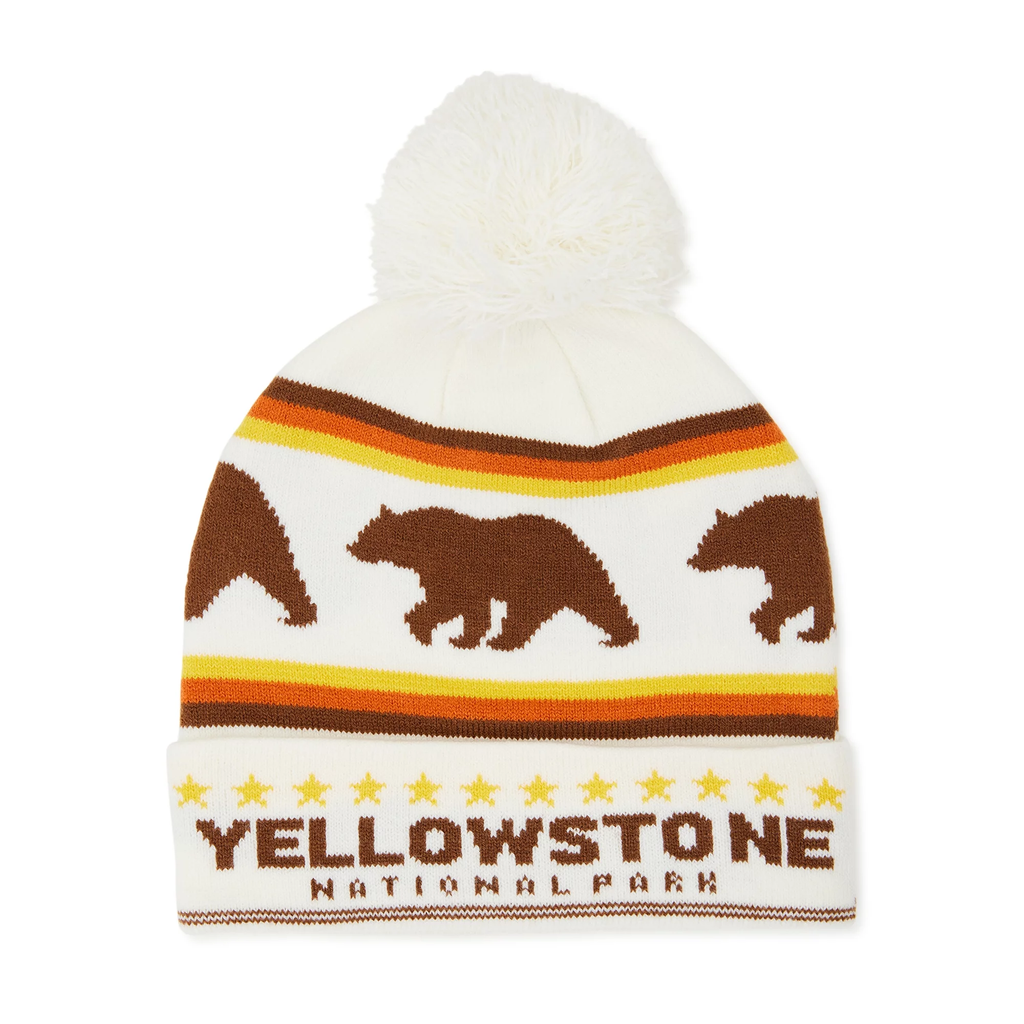 Women's National Parks Beanie Hat with Pom Pom