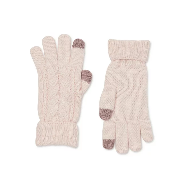 Women's Cable Knit Gloves