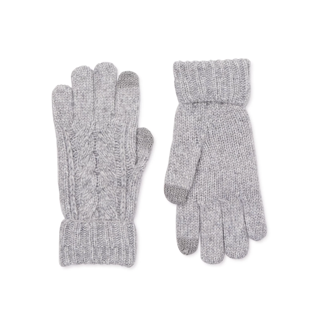 Women's Cable Knit Gloves
