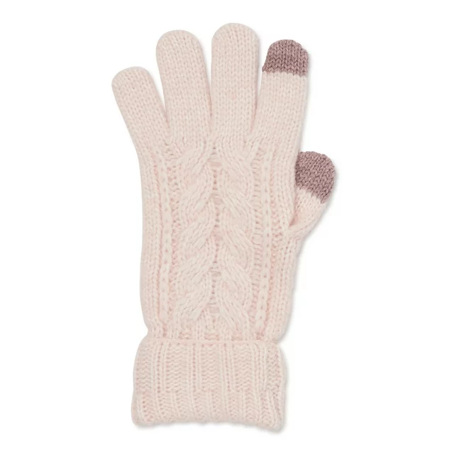 Women's Cable Knit Gloves