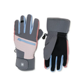 Girls Hybrid Zipper Pocket Ski Gloves