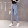 Women Straight Long Casual Jeans