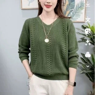 Women's Cardigan Pullover Sweater (29)