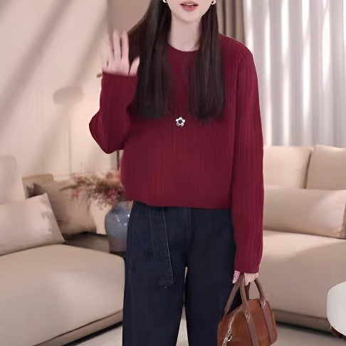 Women's Cardigan Pullover Sweater (33)